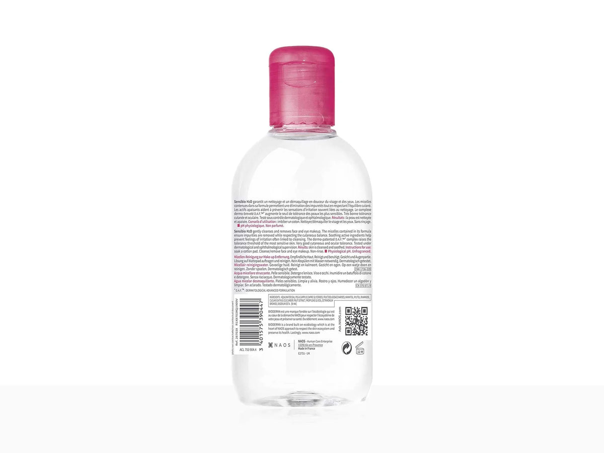 Bioderma Sensibio H2O Micellar Water Makeup Remover