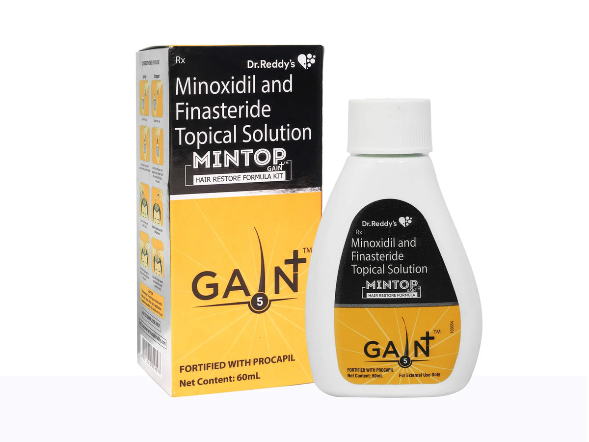 Mintop Gain+ 5 Hair Restore Formula Kit