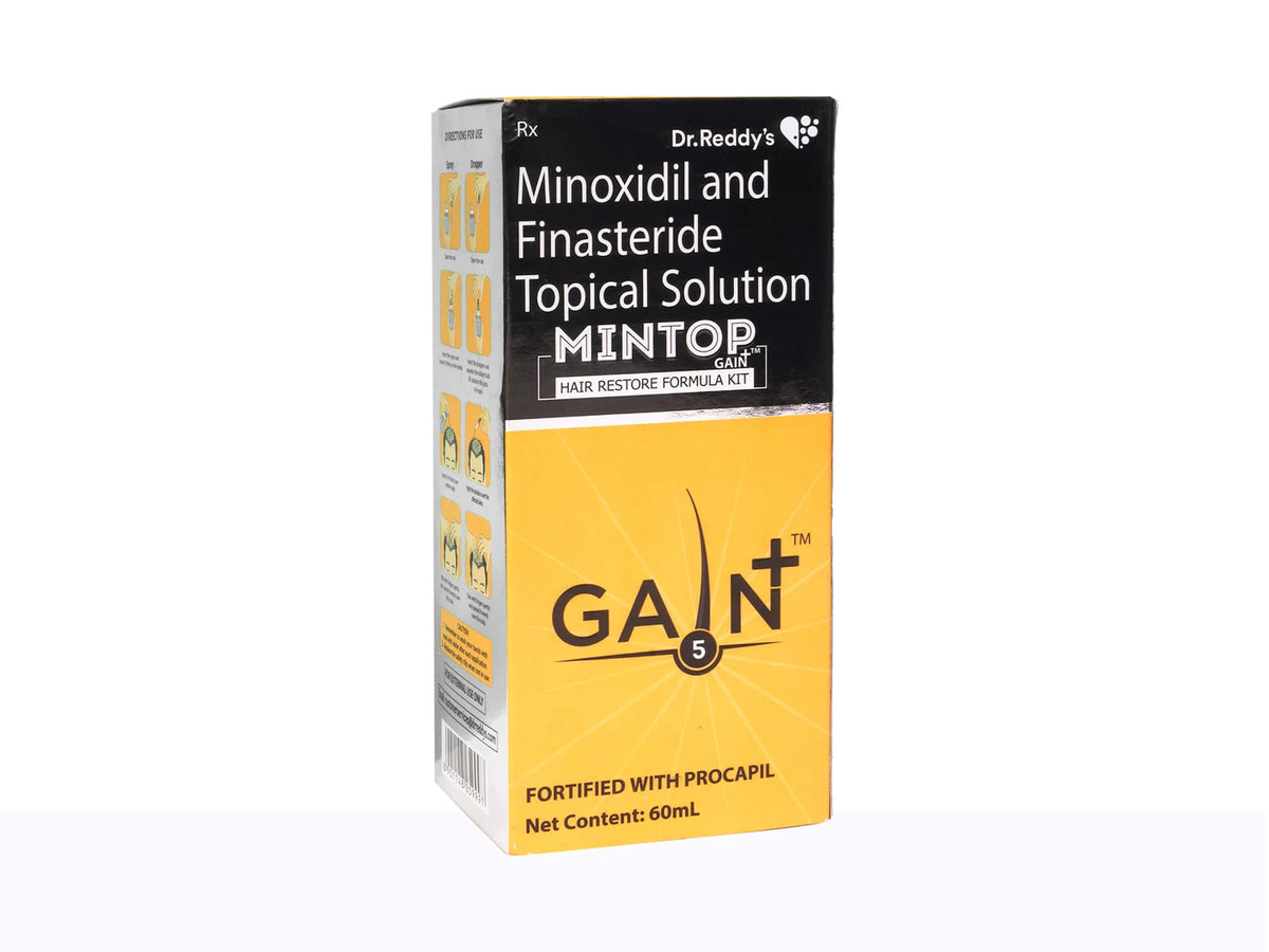 Mintop Gain+ 5 Hair Restore Formula Kit