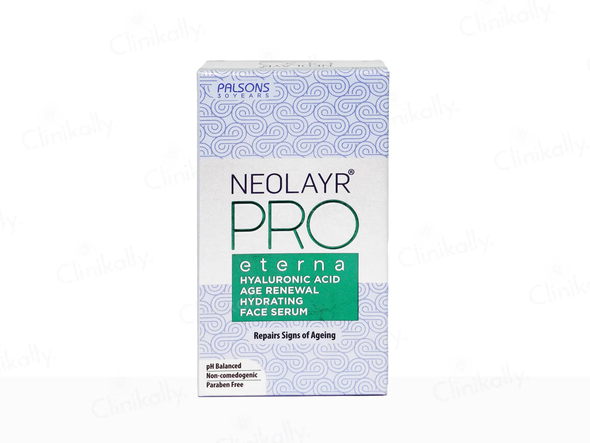 Neolayr Pro Eterna Hyaluronic Acid Age Renewal Hydrating Face Serum