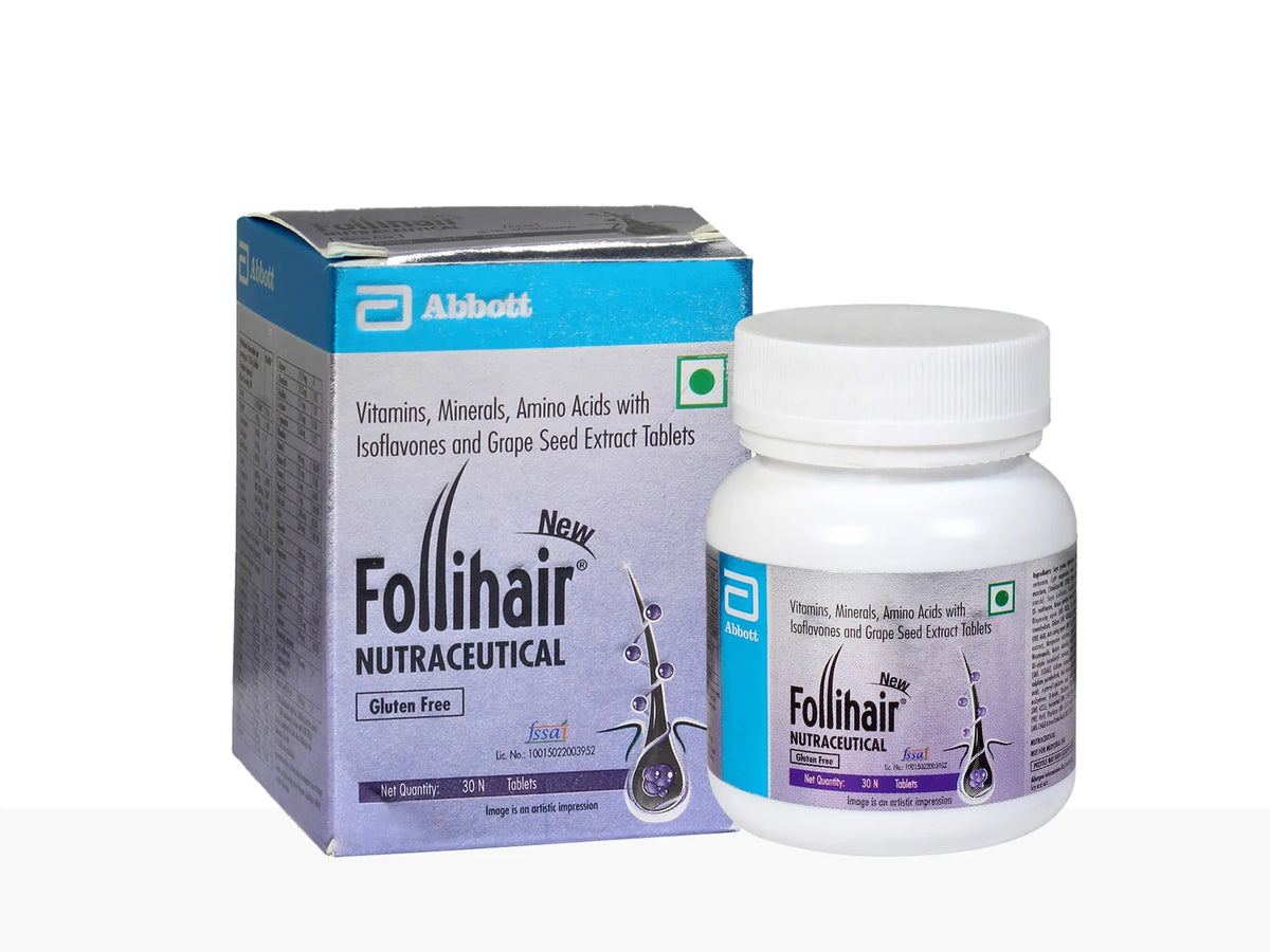 New Follihair Tablets (Bottle)