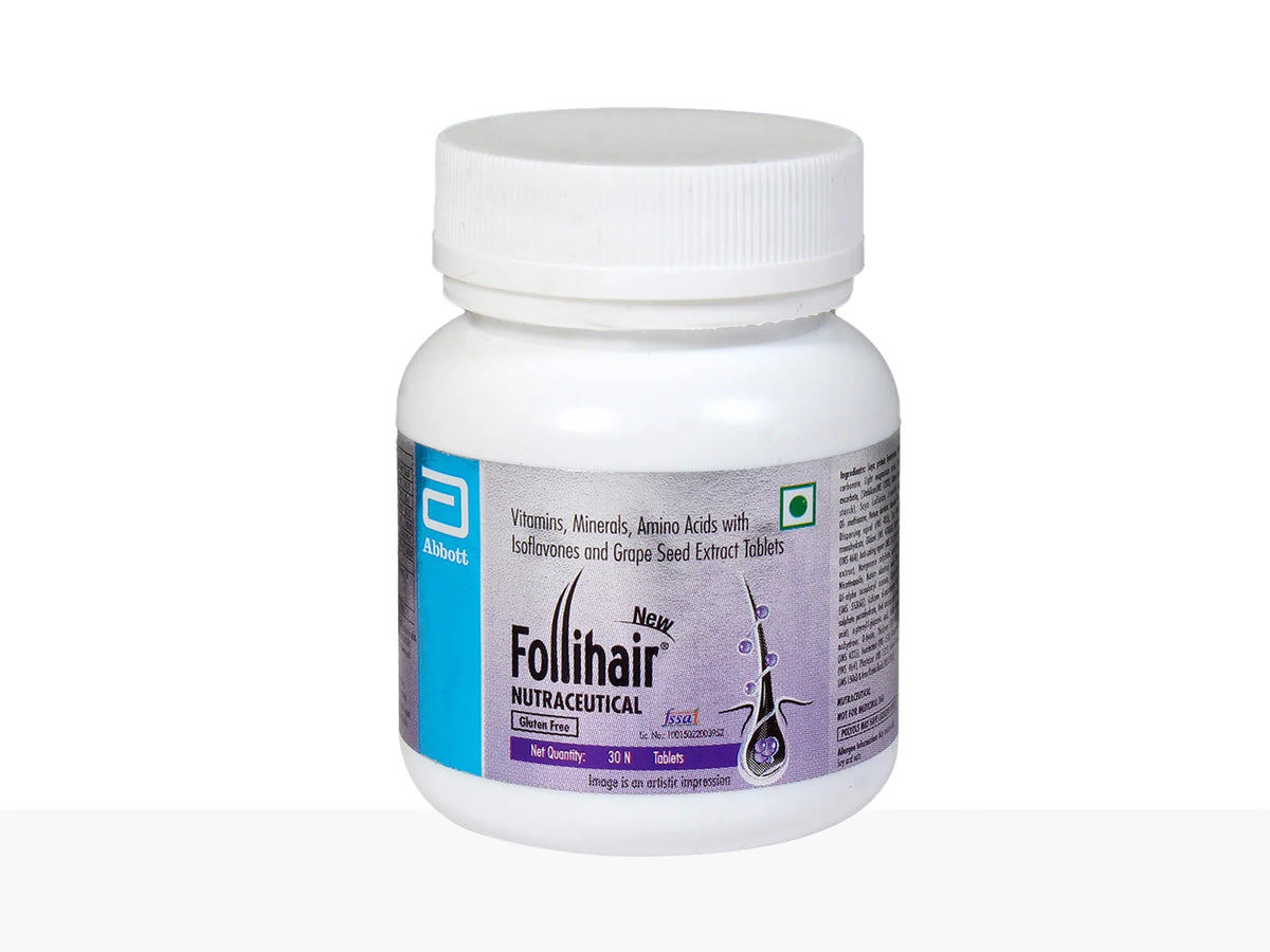 New Follihair Tablets (Bottle)