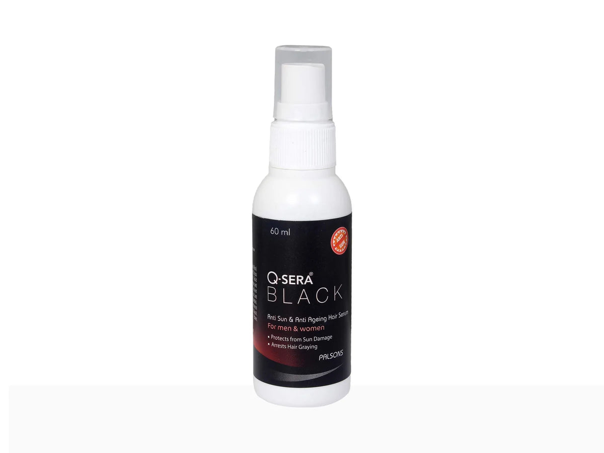 Q-Sera Black Serum Anti Sun & Anti Ageing Hair Serum