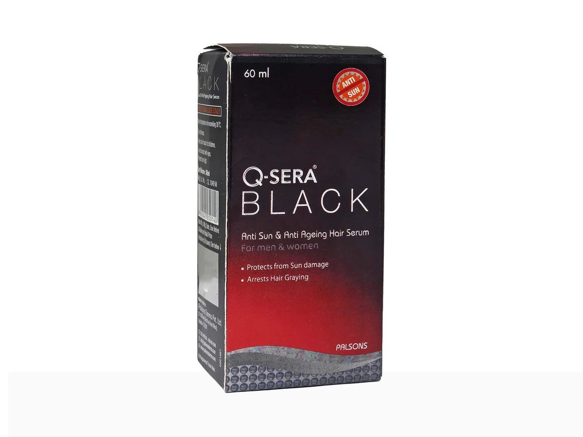 Q-Sera Black Serum Anti Sun & Anti Ageing Hair Serum