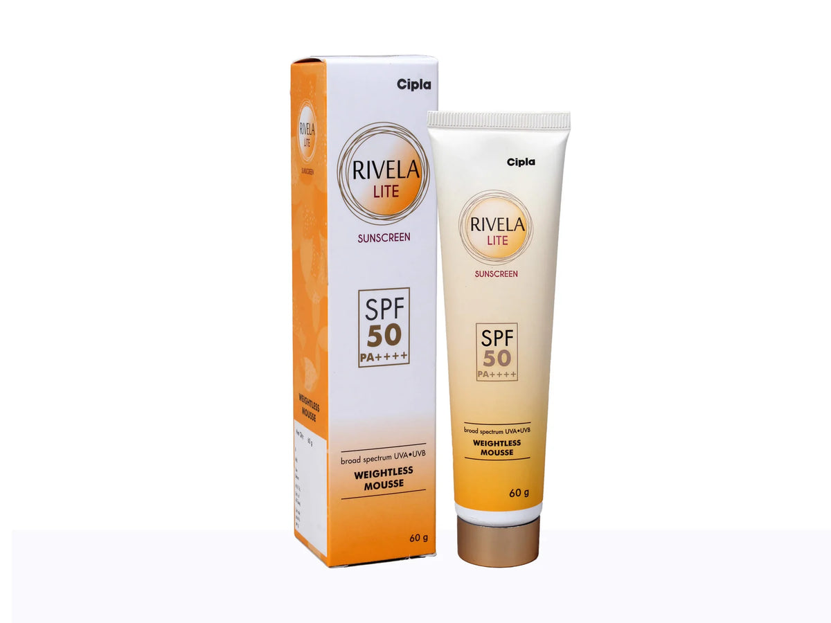 Rivela Lite Sunscreen SPF 50 PA++++