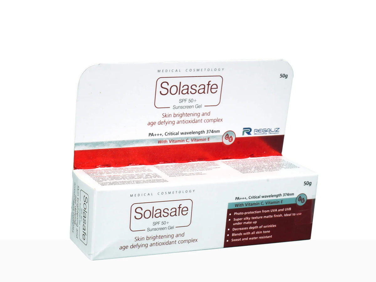 Solasafe SPF 50+ Sunscreen Gel