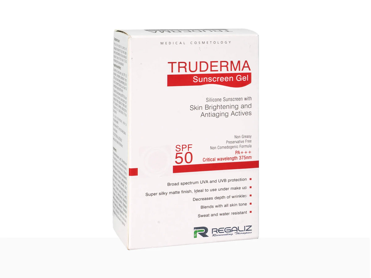 Truderma Sunscreen Gel SPF 50 PA+++