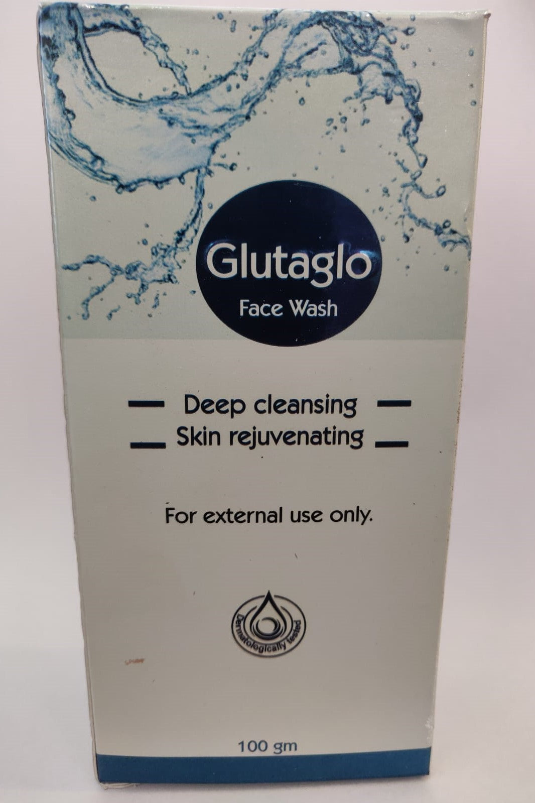 gluta glow face wash