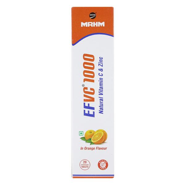 EFVC 1000 - Natural Vitamin C & Zinc